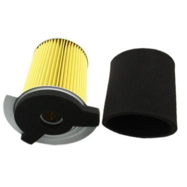 Imagem de Filtro de ar HIFROM com pré-filtro para Yamaha G1 2 ciclos 1978-1989 e carrinho de golfe G14 4 ciclos 1995-1996 Substitui J10-14417-00 JF7-14450-01