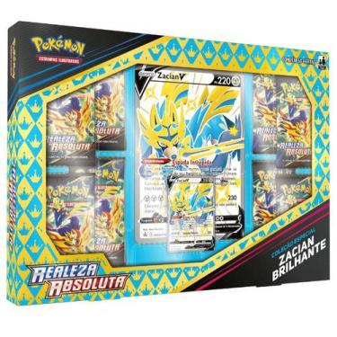  Pokémon TCG: Zacian V League Battle Deck, Multicolor : Toys &  Games