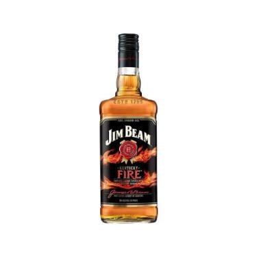 Imagem de Whisky Jim Beam Fire 4 Anos Bourbon Americano - 1L