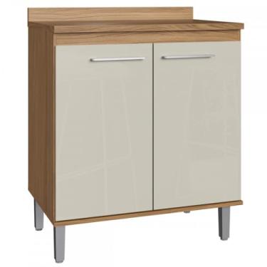 Imagem de Balcão Decibal Gaia CO8200 Natural/Cristalo