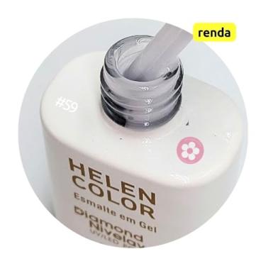 Imagem de Esmalte em gel Renda Helen color 59 Diamond 15ml