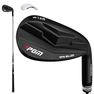 Imagem de PGM Wedge – Cunha de areia premium de 72 graus, cunha para homens e mulheres – texturizada CNC – Bunker Buster Escape Bunkers e Save Strokes Around The Green-High Loft Golf Club