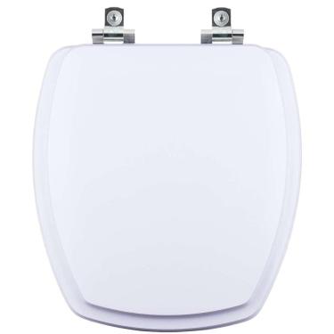Imagem de Assento Sanitário Soft Close Perola Branco para vaso Pettra