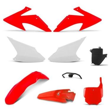 Imagem de Kit Plástico Crf 230 2008 À 2015 + Number Plate - PRO TORK, VERMELHO, 