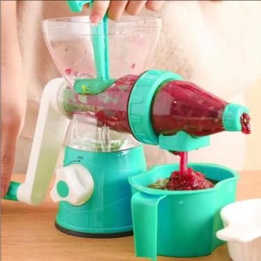 Imagem de Moedor Espremedor Manual De Frutas Legumes Suco Juicer Jarra - New, Az