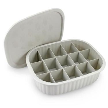 Imagem de Organizador de Gavetas Objetos Diversos 15 Divisórias Cinza - Jacki De