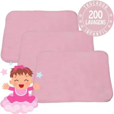 Imagem de 3 pcs Trocadores Portáteis 70x50 Bebê Absorvente Acolchoado Multiuso -