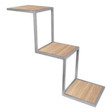 Imagem de Prateleira Decorativa Para Quarto Sala Escritório Steg - Loja da Isa, 