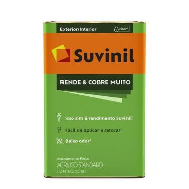 Imagem de Tinta rende & cobre muito 18l branco suvinil