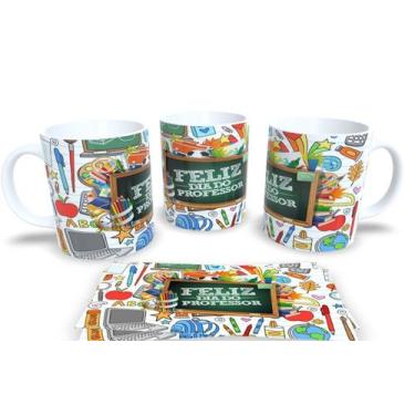 Imagem de Canecas Personalizadas dia dos Professores - Estampa Sublimada, Mod.79