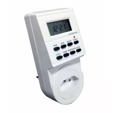 Imagem de Timer Temporizador Digital 110V Programável Liga Desliga - Importado