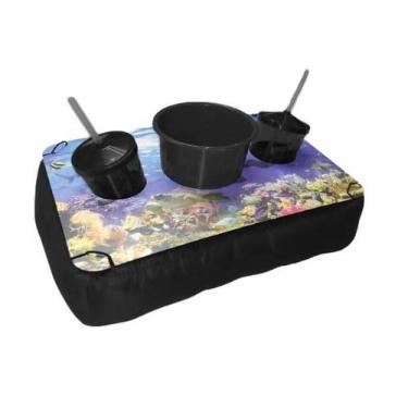 Imagem de Almofada Pipoca com Balde 2 Copos para usar Sofá Cama TV - Deluzz, Fun