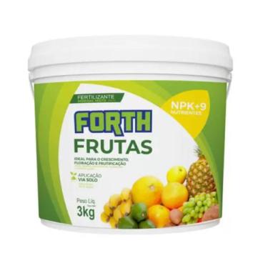 Imagem de Fertilizante Frutas Forth 3kg Frutificação Adubo Pomar Casa