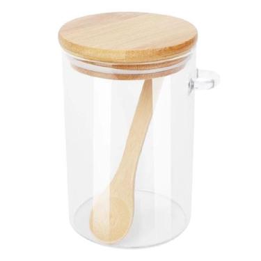 Imagem de Pote Porta Tempero E Mantimentos Com Colher Hermético 500ml - Kadê