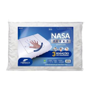 Imagem de Travesseiro Nasa Flex Alto Fibrasca