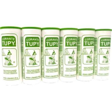 Imagem de Corante em PÓ Verde Primavera TUPY Algodão PCT com 06 - Corantes TUPY