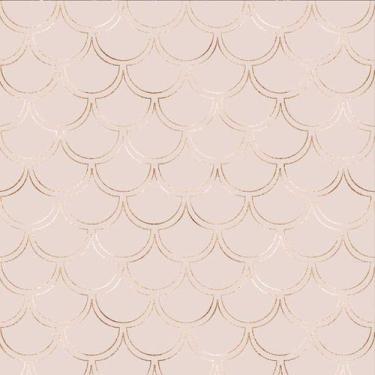 Imagem de Papel De Parede Temático Geométrico Rosê Gold - 1,50x0,50m - DEKAL DEC