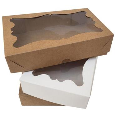 Imagem de 10 Caixas para 15 doces ou multiuso (20 x 12,5 x 04cm)  - SEM Divisóri