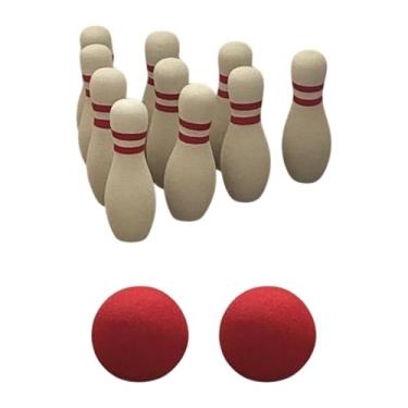 Imagem de Almencla Crianças indoor conjunto de boliche silencioso pino de boliche interativo engraçado pré-escolar atividade esportiva boliche brinquedo esportivo para