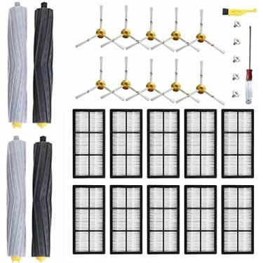 Imagem de Pacote com 12 filtros de filtro de hepa MZY LLC de substituição para aspirador robótico Roomba série 800 870 880..., 29 Pcs for Roomba 800.900