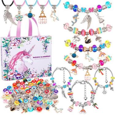 Imagem de Kit de Fabricação de Joias SUREHOME - Pulseira Charm para Meninas (8 a