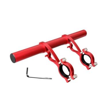 Imagem de menolana Bicicleta Extrender Bicycle Hanking Extensão da barra de alumínio Lanterna de liga de alumínio Brilhando de retenção para o computador do farol de