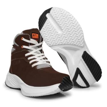 Imagem de Bota Coturno Adventure Palmilha De Gel Anti Impacto  EM COURO LEGITIMO