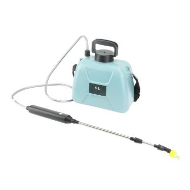 Imagem de Alça Operada por Bateria, Pulverizador Elétrico de 5L Com USB Escala Translúcida de Tanque Translúcida USB 1,5 Horas Pulverização Contínua 2400mAh Pulverizador Alimentado por