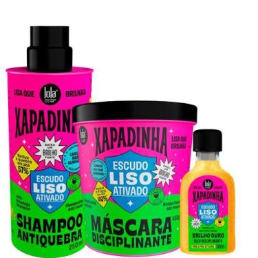 Imagem de Lola Xapadinha Sh 250ml + Mascara 450ml + Óleo 50ml - Lola Cosméticos