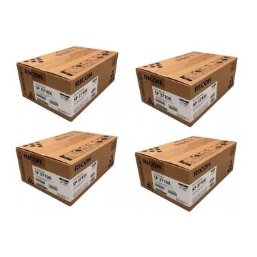 Imagem de Kit 4x Toner Original Ricoh M320 Sp3710 3710f M320f P311 408284