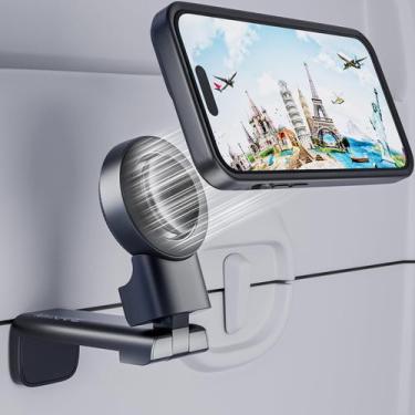 Imagem de Suporte de telefone Airplane Travel Essentials MiiKare Preto
