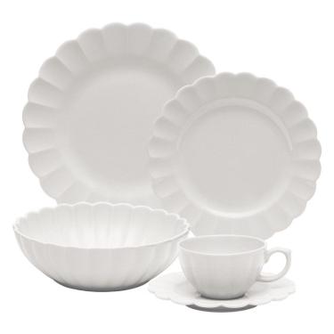 Imagem de Aparelho de Jantar 30 Peças Flora Camélia Oxford