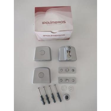 Imagem de Kit 02 Janela pivotante V/A capela de vidro temperado - Ipolímeros (Prata(cinza))