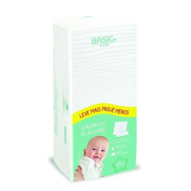 Imagem de Algodão Quadrado Baby Basic + Care 100un