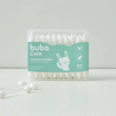 Imagem de Hastes Flexíveis Infantil Bebês 60Und Buba Care