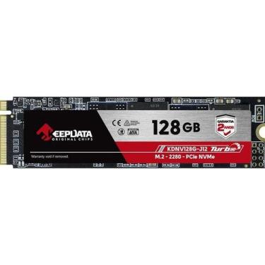 Imagem de SSD M.2 de 128GB Keepdata Turbo KDNV128GJ12 2.400 MB s de Leitura Pret