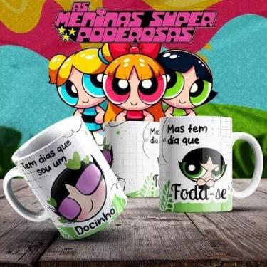 Imagem de Caneca personalizada meninas super poderosas xicara ceramica porcelana