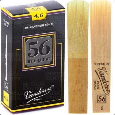 Imagem de Palheta P/clarinete Sib 56 Rue Lepic N 4,5 Vandoren Cr5045