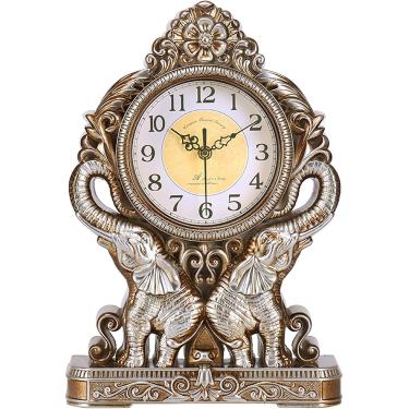 Imagem de Relógio De Mesa Grdfather Relógio Mtel Relógios Sala De Estar Relógio De Mesa Tique Relógio De Mesa Silencioso Imal Styling Com Pêndulo Para Sala De Estar Quarto Decoração De Casa, A, 2