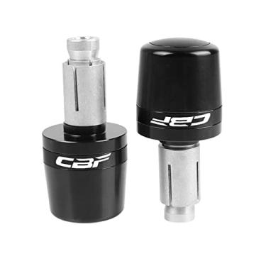 Imagem de Extremidades de manoplas de guidão de motocicleta, tampas de extremidade de manoplas, acessórios deslizantes de peso para CBF 125 150 250 500 600 600s CBF1000 CBF 600 CBF1000 CBF250 CBF500 CBF125