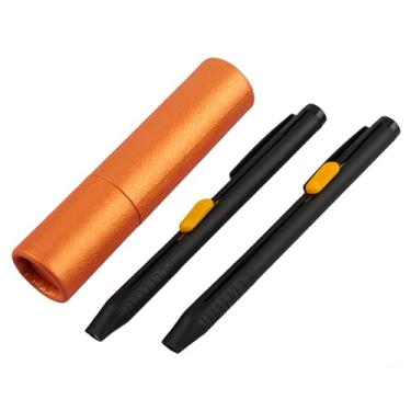 Imagem de Lápis de para Costura - 2 Peças Marcador de Tecido | Crayons de Cera Apagáveis Invisíveis com Recargas para Algodão, Tecidos e Roupas