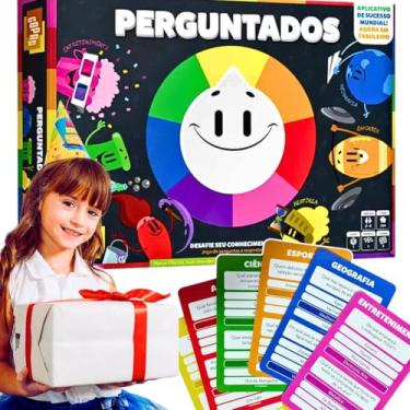 Imagem de Melhores Jogos de Tabuleiro Cartas dados infantil Malvadeza Suspeito Batalha Naval Cuca Legal Ativando a Memoria Show do Milhão Mimica Perguntados Trolando presente (Perguntados)