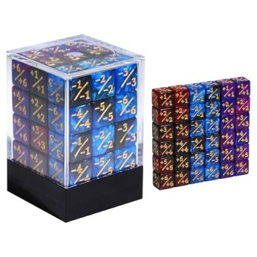 Imagem de FIGURESLAB 36PCS 12mm MTG Life Counters Dice Set with Box, Small MTG Tokens Loyalty 6 Sided Mini Dice Set, Compatible with TCG CCG Magic Card Gaming Accessories
