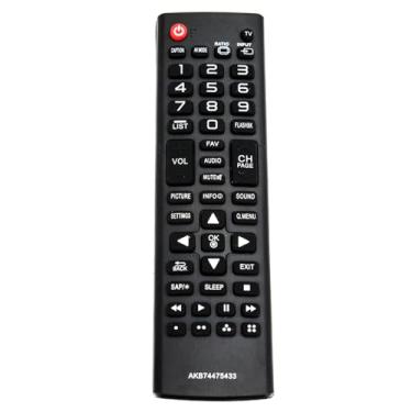 Imagem de Novo controle remoto AKB74475433 compatível com LG TV 32LF5600 42LF5600 32LB520B 49LX341C 49LX540S 42LX330C 42LX530S 43LX310C 49UF6700-UC 55LX540S 60LX341C 60LX540S 55LB6000 60LX341C J510M 49LJ5100