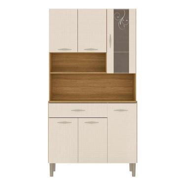 Imagem de Kit Cozinha Golden Plus 6 Portas Freijó Soft - Kits Paraná