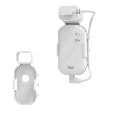 Imagem de HOLACA Suporte de parede de tomada para núcleo de módulo Blink Sync, suporte de módulo de sincronização sem perfuração com cabo curto