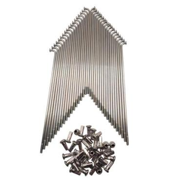 Imagem de Jogo De Raio Dianteiro Sundown Hunter Max 125 Zincado 3,5Mm - Allen