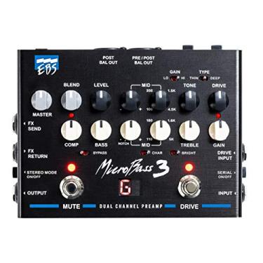 Imagem de Pedal Ebs Microbass III 3 Preamp Baixo Directbox A/b Box