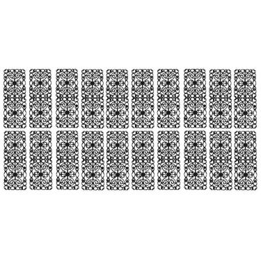 Imagem de Kit 20 Grades De Ferro Ramada Sacada Varanda Escada 95x36cm