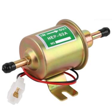 Imagem de Bomba de combustível elétrica de baixa pressão HEP-02A 12V original, nova, para sistemas de baixa pressão a gasolina/diesel (carros, caminhões, barcos, carburadores, cortadores de grama)